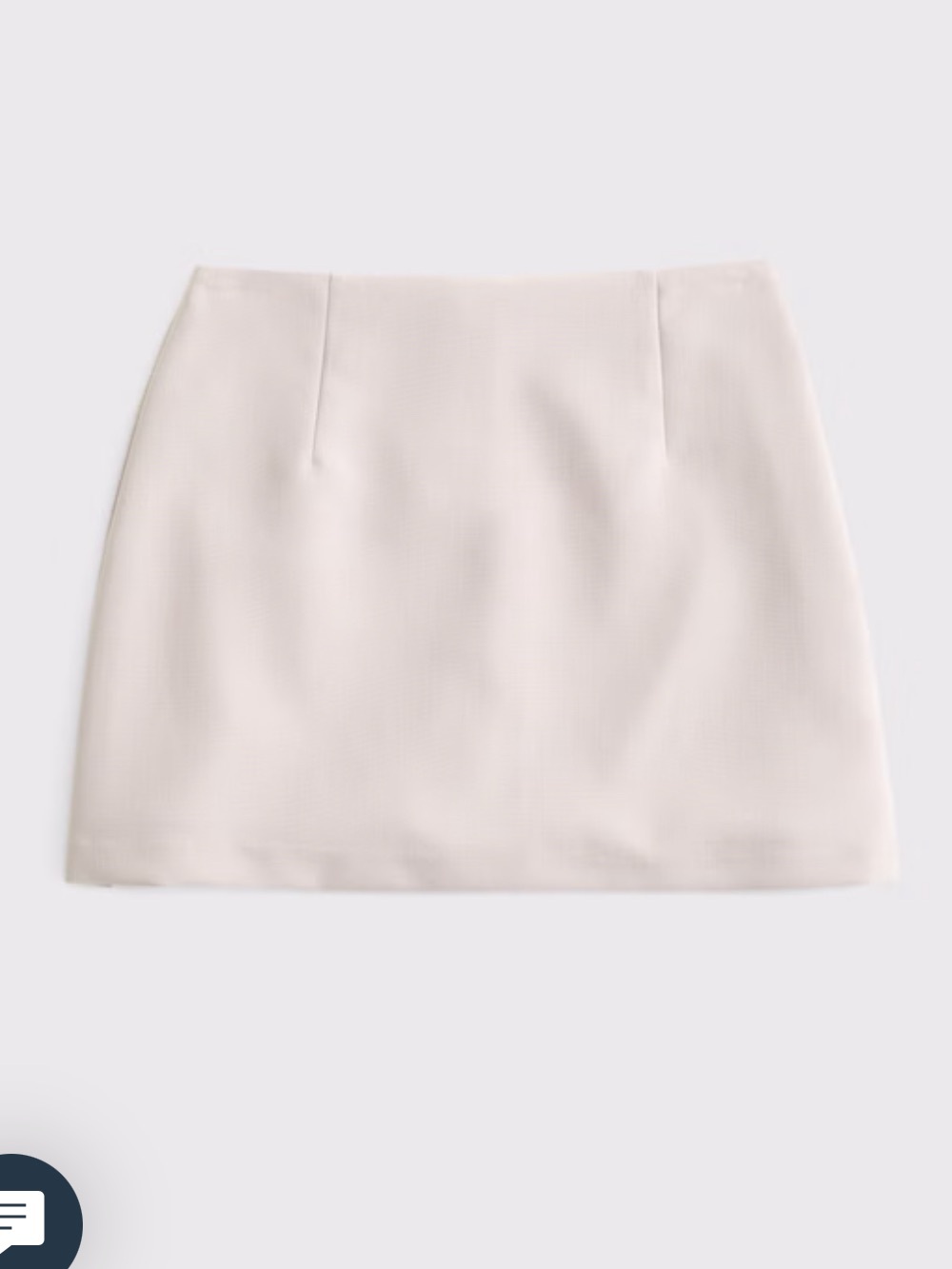 The A&F Scarlett Suiting Mini Skort- Ash